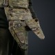 Захист паху (напашник) потрійний Kiborg з балістичним пакетом 1 клас захисту Militex Multicam