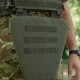Захист паху (напашник-фартух) Kiborg з балістичним пакетом (Militex) 1 клас захисту Khaki