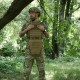 Захист паху (напашник-фартух) Kiborg з балістичним пакетом (Militex) 1 клас захисту Coyote