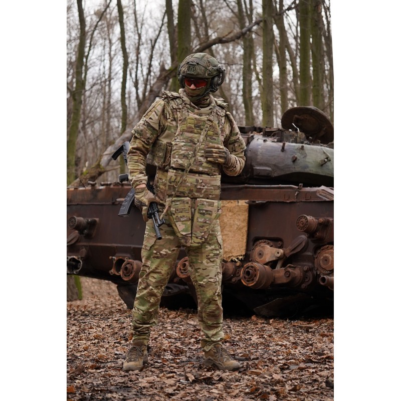 Захист плечей з балістичним пакетом 1 клас захисту Militex cordura USA Multicam