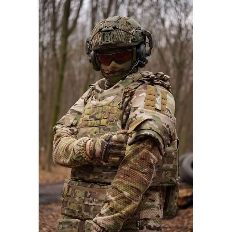 Захист плечей з балістичним пакетом 1 клас захисту Militex cordura USA Multicam