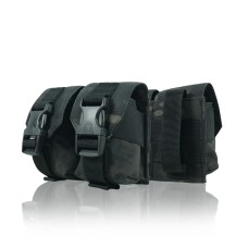 Підсумок під 2 гранати Kiborg GU Double Mag Pouch (Чорний мультикам)