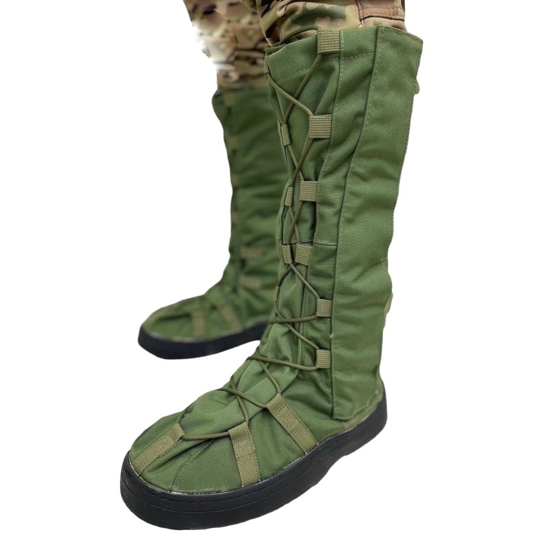 Бахіли водозахисні на взуття OVER BOOT олива