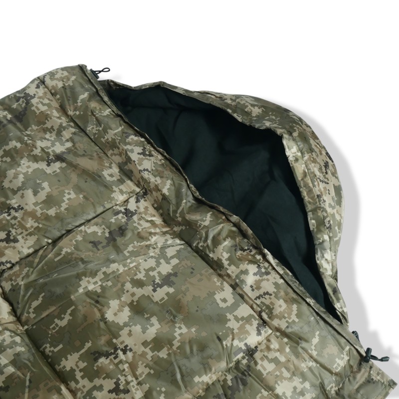 Зимовий спальний мішок Kiborg "Alfa Fleece" -20°C піксель (85x210)
