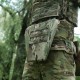 Захист паху (напашник-фартух) Militex з балістичним захистом 2 клас cordura USA Мультикам