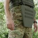 Захист паху (напашник-фартух) Kiborg з балістичним захистом Militex 2 клас Хакі