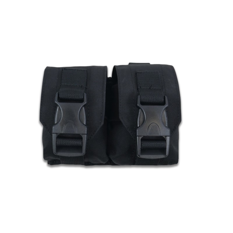 Підсумок під 2 гранати Kiborg GU Double Mag Pouch (Чорний)