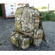 Тактичний рюкзак Molle Assault 55л + (3 органайзери) Мультикам