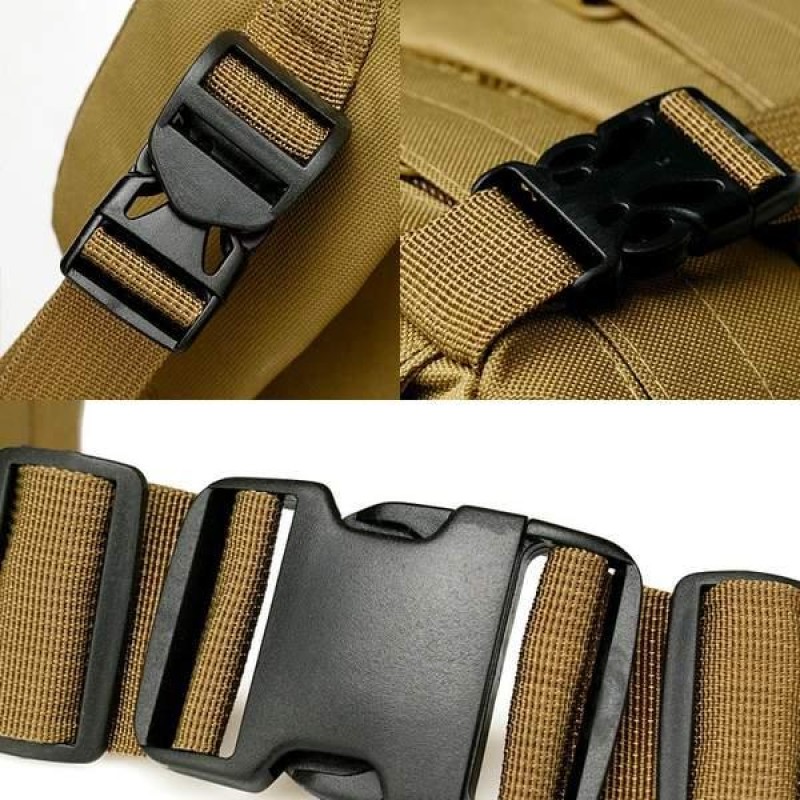 Тактичний рюкзак Molle Assault 55л + (3 органайзери) Койот