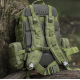 Тактичний рюкзак Molle Assault 55л + (3 органайзери) Олива