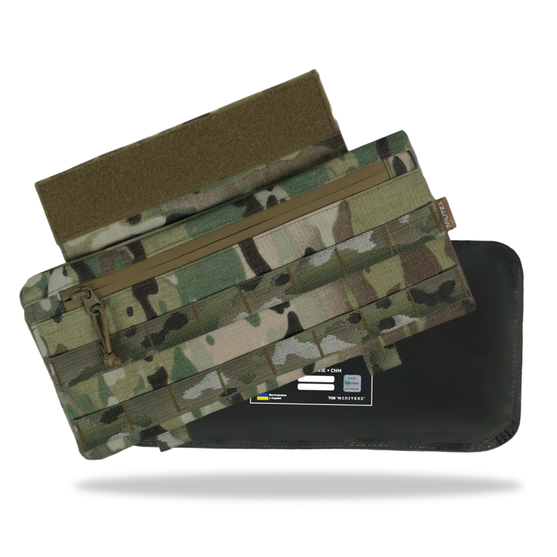 Захист живота Gen.2 з балістичним захистом 1 клас Militex Cordura original USA Мультикам