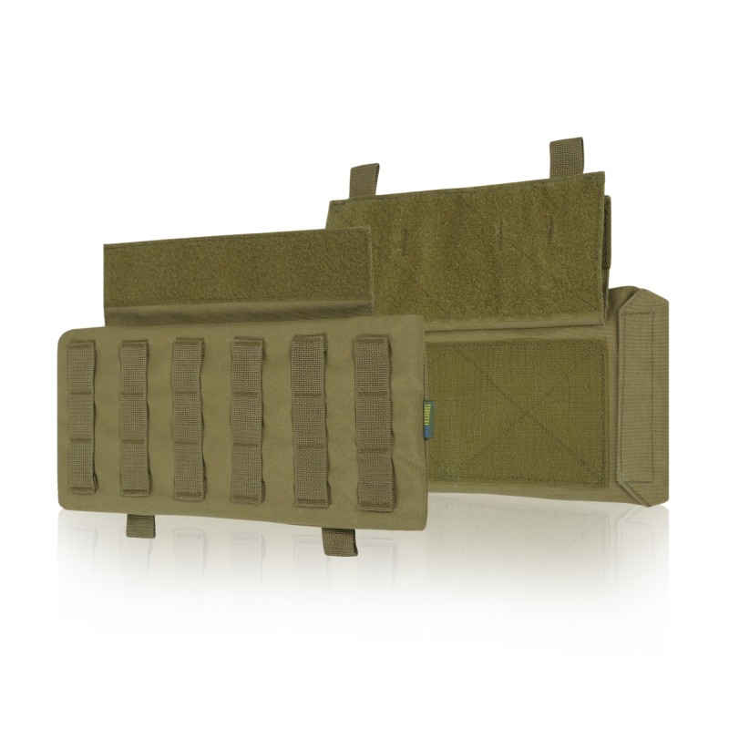 Захист попереку Kiborg GEN.2 + балістичний захист 2 класу Militex (Койот)