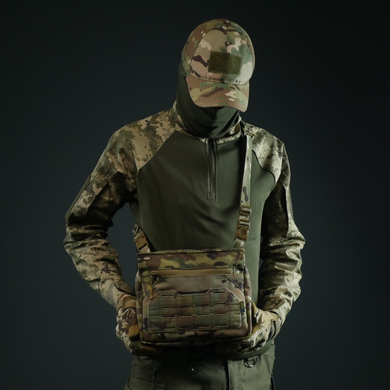 Смарт-сумка через плече Kiborg Tactic city bag Мультикам