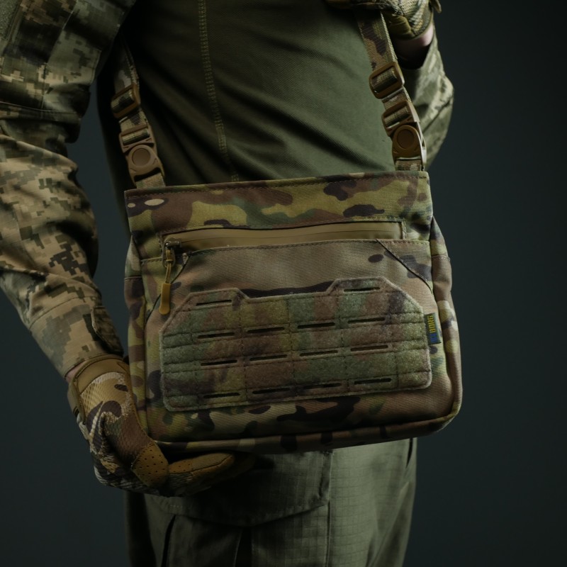 Смарт-сумка через плече Kiborg Tactic city bag Мультикам