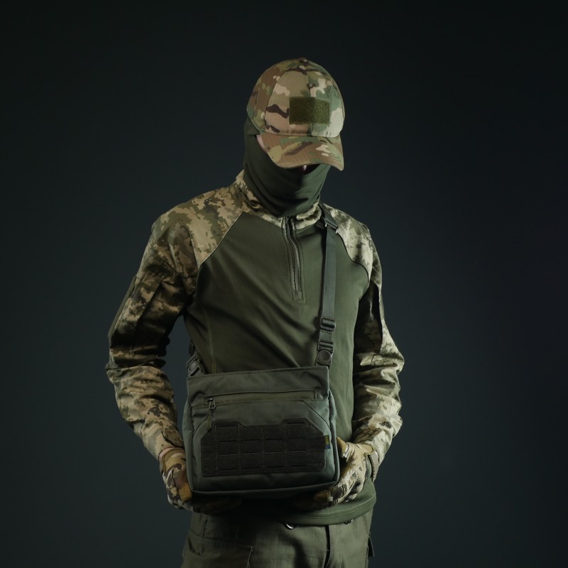 Смарт-сумка через плече Kiborg Tactic city bag Хакі