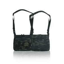 Смарт-сумка через плече Militex Tactic city bag Cordura original USA Чорний Мультикам