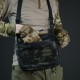 Смарт-сумка через плече Militex Tactic city bag Cordura original USA Чорний Мультикам