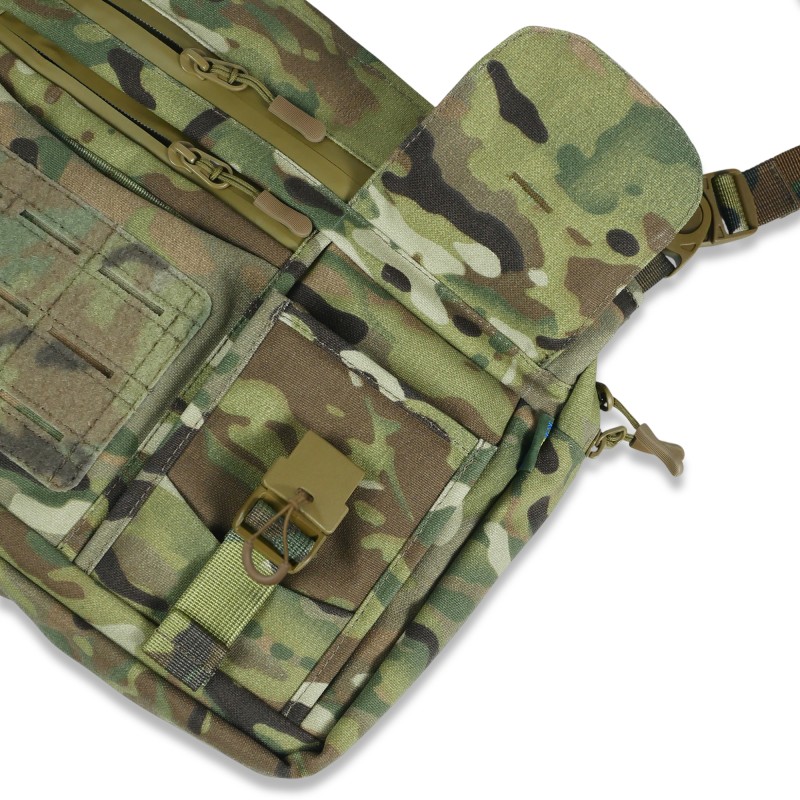 Смарт-сумка через плече Kiborg  Tactic city Assistant bag Kiborg Cordura Multicam XL