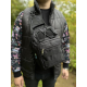 Сумка через плече — Чорна з MOLLE-системою