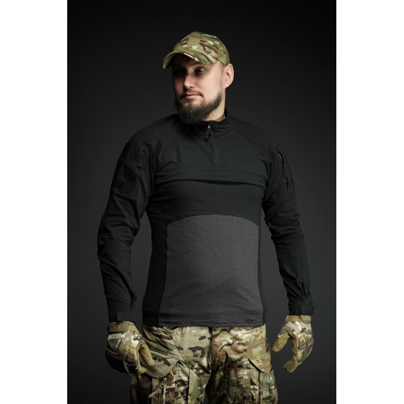 Бойова сорочка Tactical Series Long Sleeve з довгим рукавом та кишенями на плечах