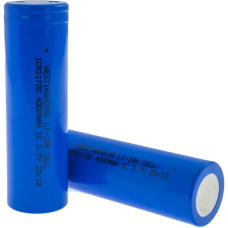 Акумулятори Westinghouse ICR21700 4000 mAh 3.7V Li-ion набір 2 шт у пластиковому боксі 21700