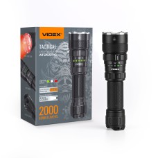 Тактический светодиодный фонарик VIDEX VLF-AT255RG 2000Lm 5000K