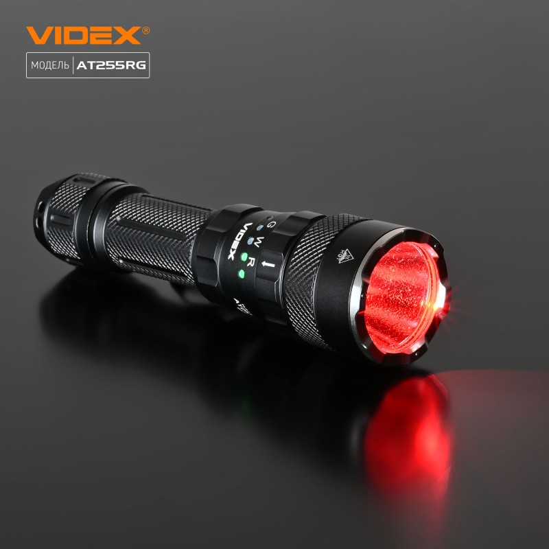 Тактический светодиодный фонарик VIDEX VLF-AT255RG 2000Lm 5000K