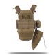Комплект плитоноска Kiborg GU Gen.2 + 6 подсумков Койот