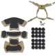Подвесная система + подушки для шлема Team Wendy Cam Fit(R) GEN.3 Койот