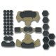Подвесная система + подушки для шлема Team Wendy Cam Fit(R) GEN.4 Койот
