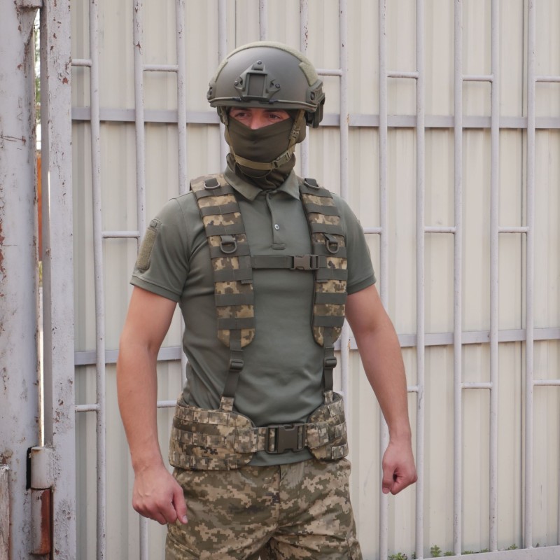 Балістичний захист Фартук 1 клас SPECPROM. Синій