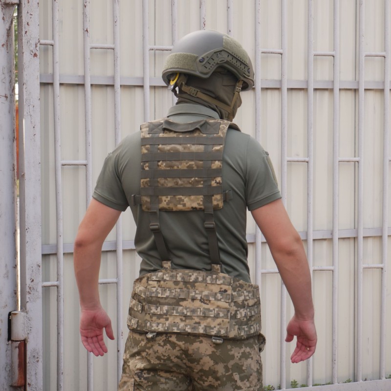 Балістичний захист Фартук 1 клас SPECPROM. Синій