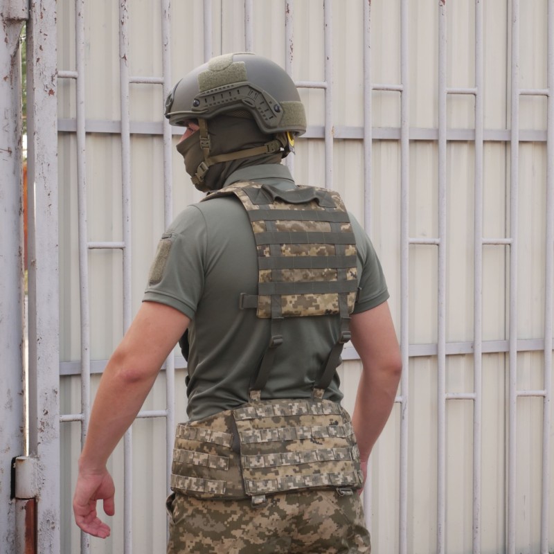 Балістичний захист Фартук 1 клас SPECPROM. Синій