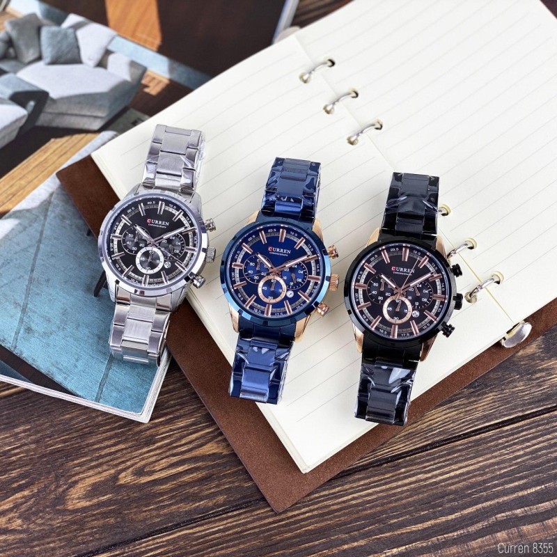 Curren 8355 Blue-Cuprum