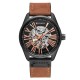 Curren 8299 Black-Gold-Brown