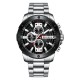 Curren 8336 Silver-Black