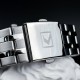 Curren 8422 Silver-Black
