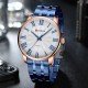 Curren 8422 Blue-Gold-White