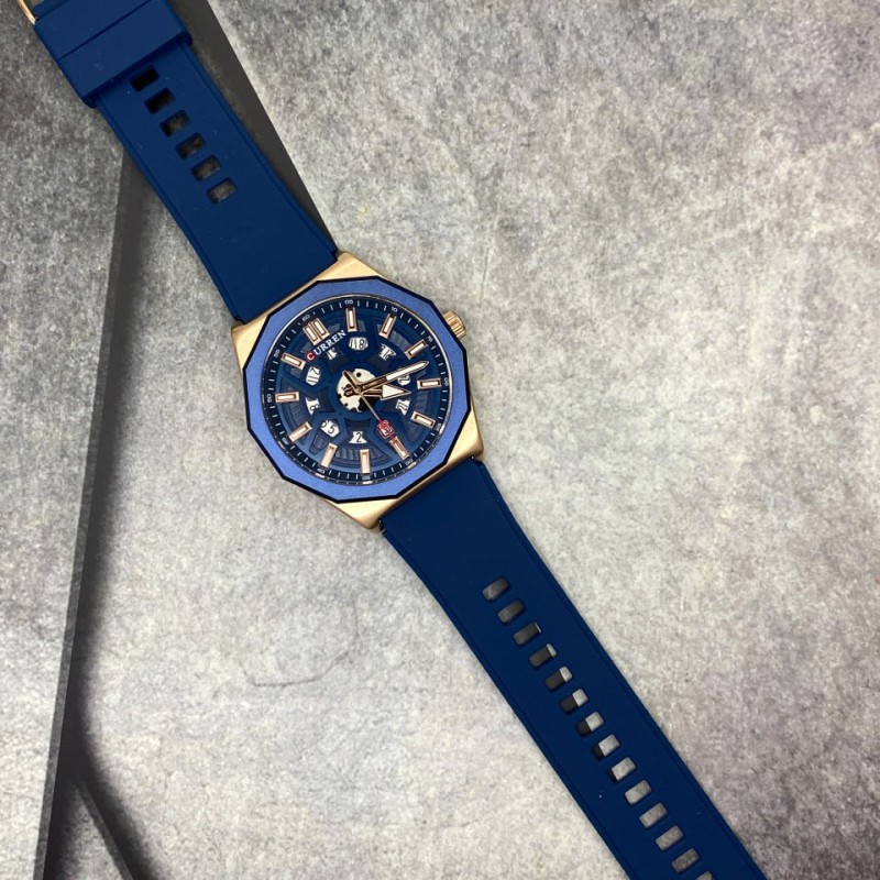Curren 8437 Gold-Blue