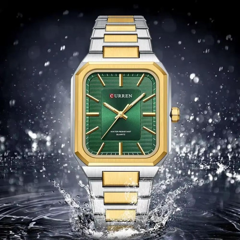 Curren 8457 Gold-Green