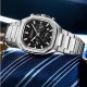 Curren 8459 Silver-Black