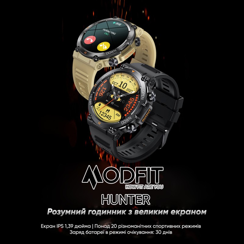 Modfit Hunter All Black 36 мм.