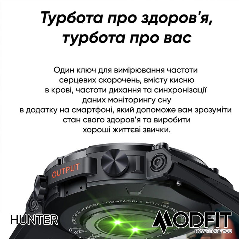 Modfit Hunter All Black 36 мм.
