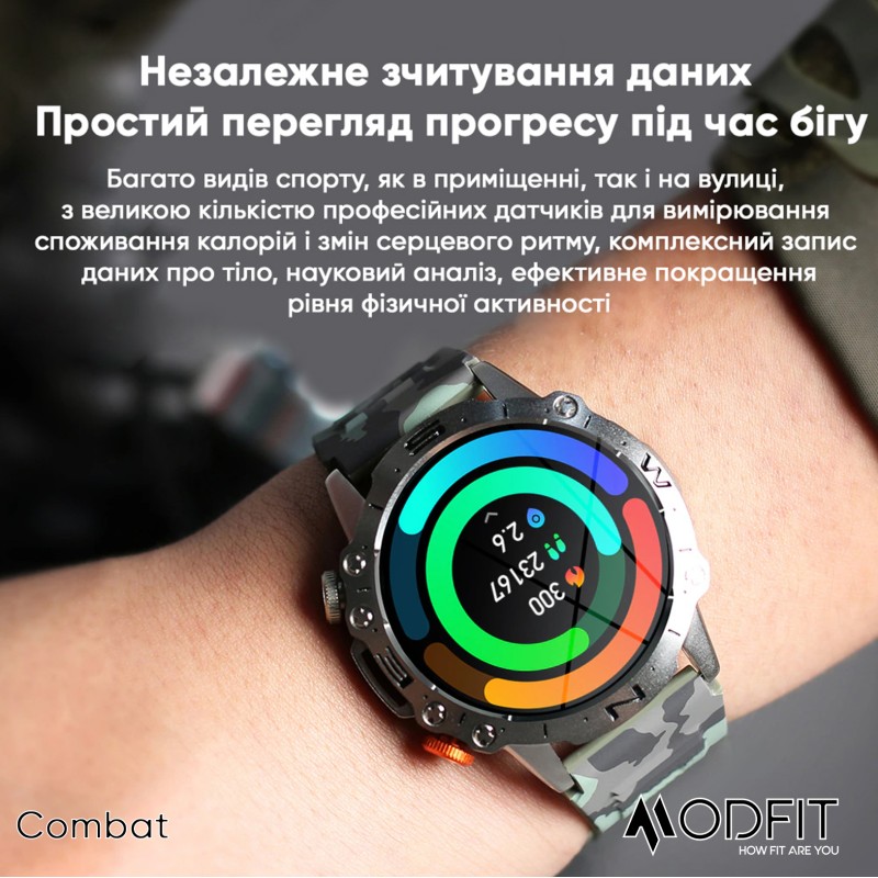 Modfit Combat Silver Orange