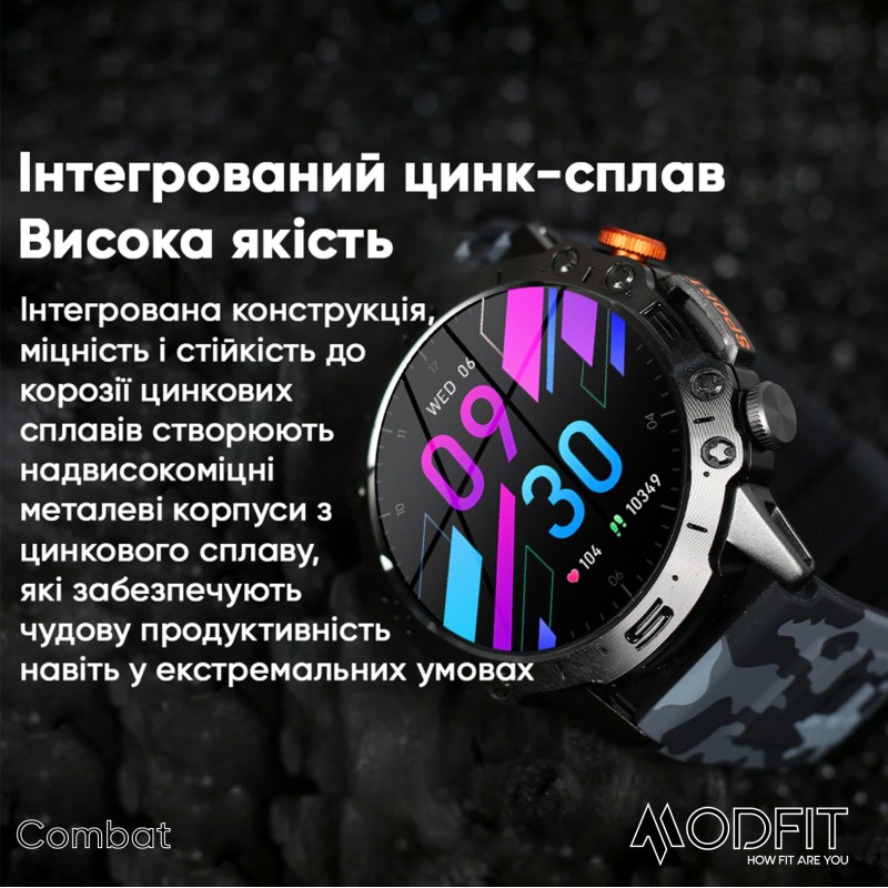 Modfit Combat Silver Army