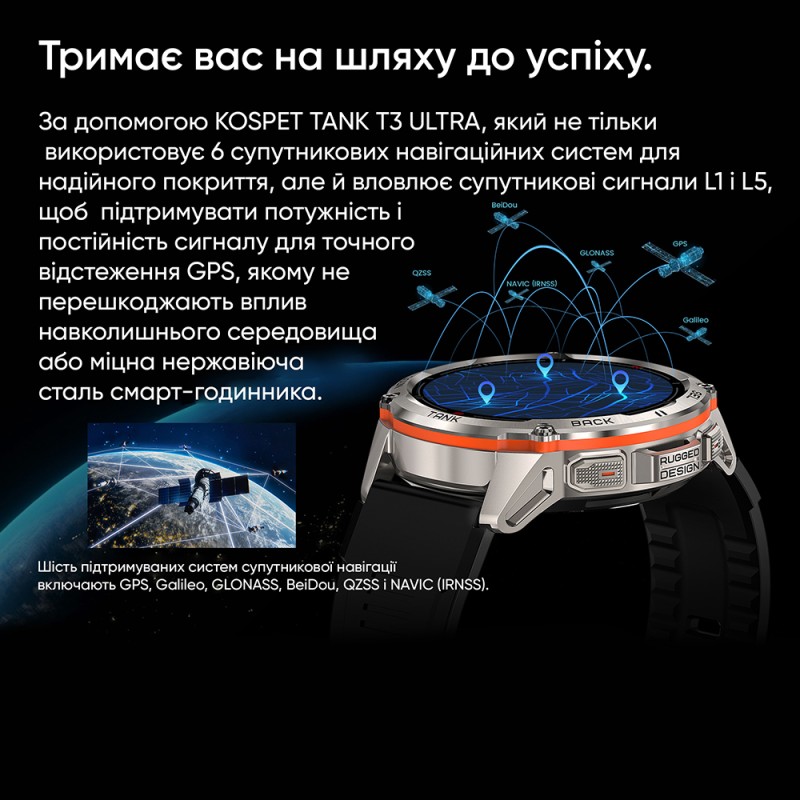 Kospet TANK T3 ULTRA Silver