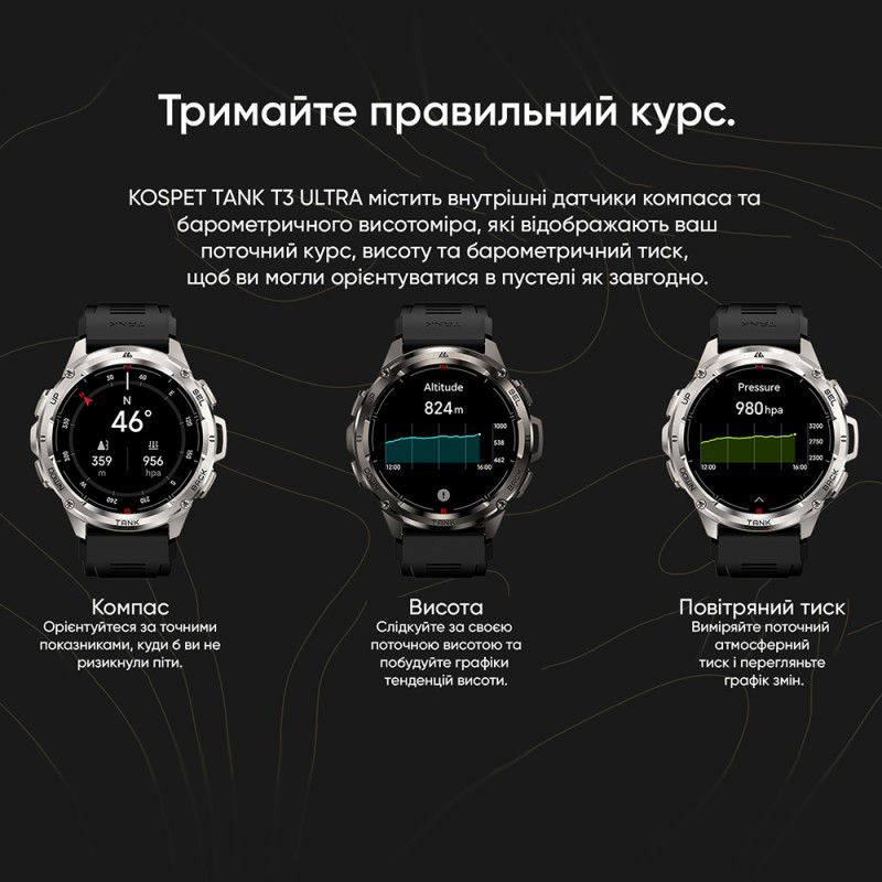 Kospet TANK T3 ULTRA Black