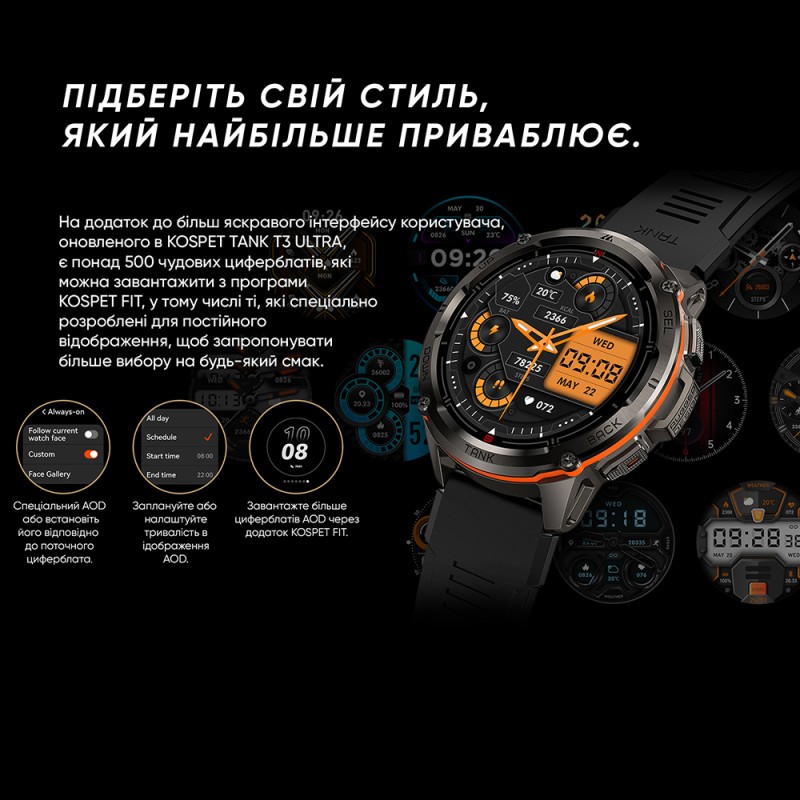 Kospet TANK T3 ULTRA Black