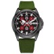 Awarder Embroidery Black-Red Automatic 10ATM