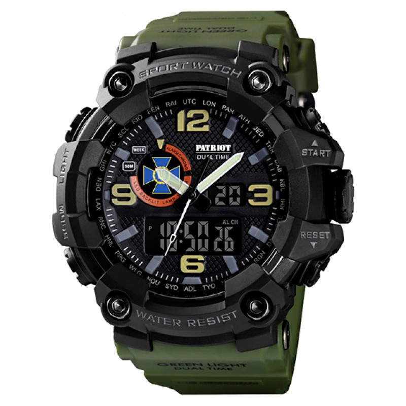 Patriot 002AGSBU СБУ Зелені + Коробка